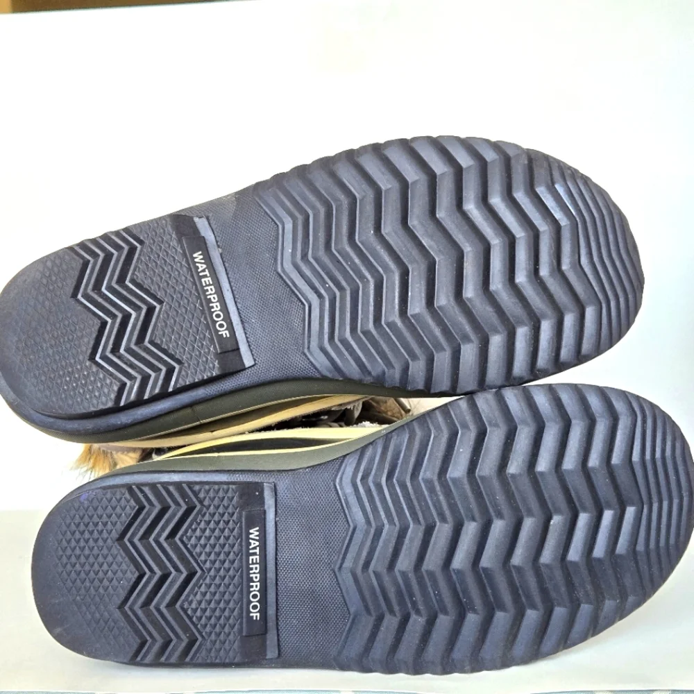 Sorels Women's Fur-Lined Winter Boots - Brown and Black size 10 - Picture 5 of 6